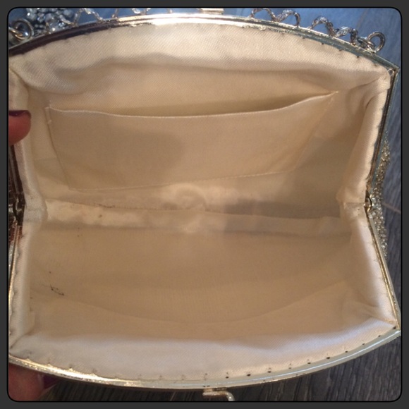 Vintage Beaded Clutch Handbag - Picture 5 of 6